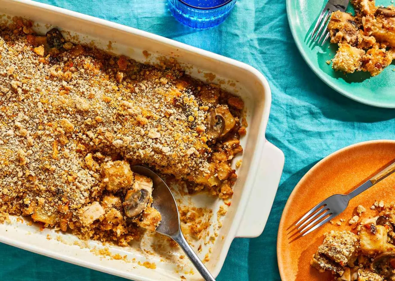 Easy Leftover Chicken and Potato Casserole