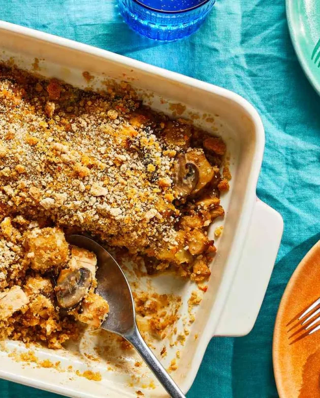 Easy Leftover Chicken and Potato Casserole