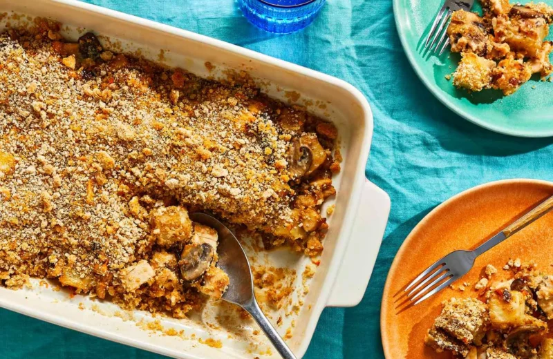 Easy Leftover Chicken and Potato Casserole