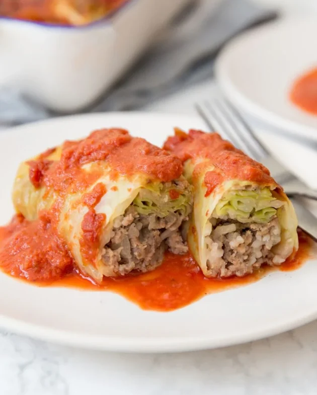 Easy Cabbage Rolls Recipe with Ground Beef and Rice