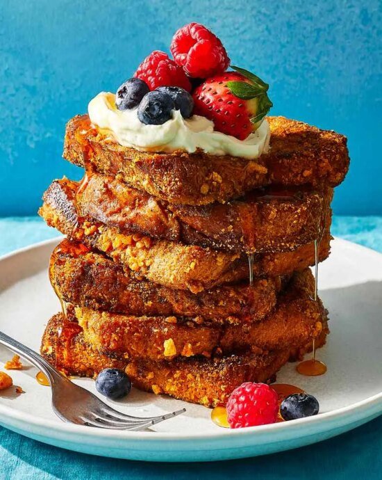 Cap'n Crunch French Toast