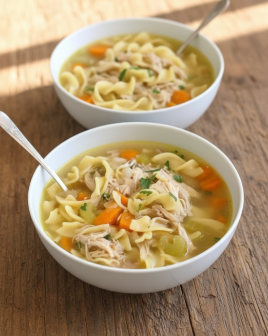 Instant Pot Chicken Noodle Soup Recipe