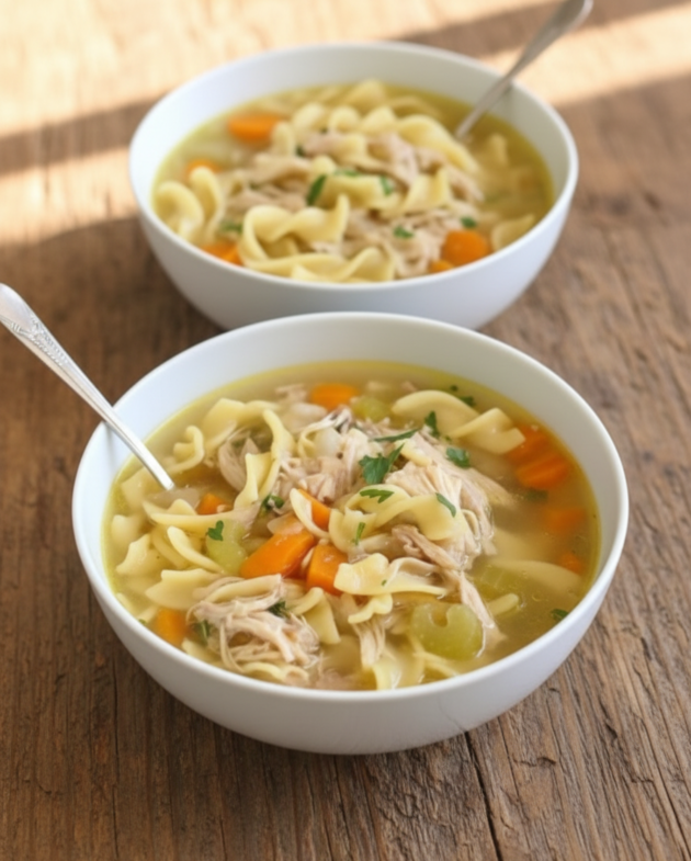 Instant Pot Chicken Noodle Soup Recipe