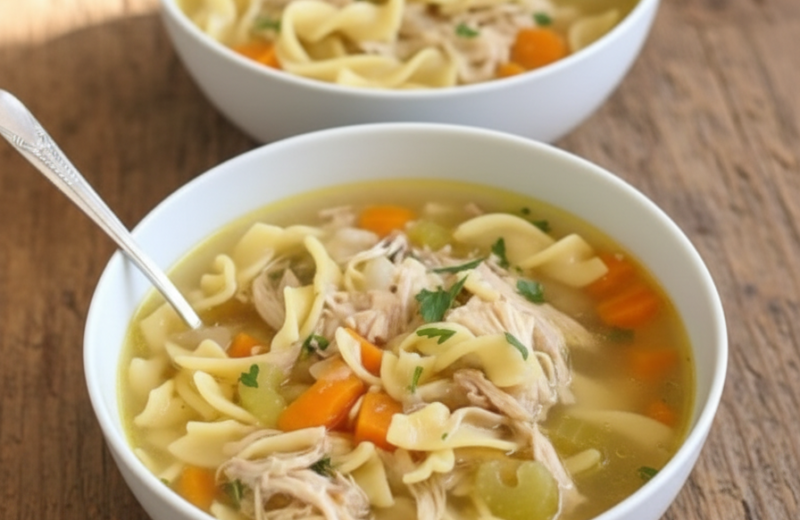 Instant Pot Chicken Noodle Soup Recipe