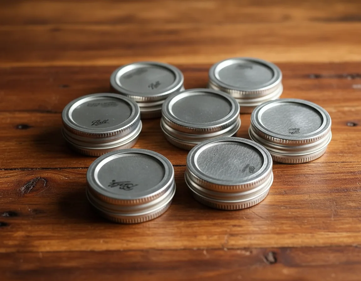 jars with lids closed