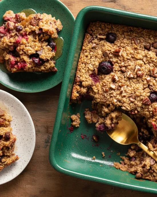 Easy Baked Oatmeal Recipe