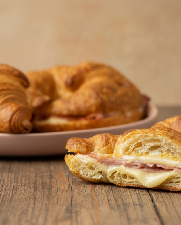 Ham and Cheese Croissant Recipe
