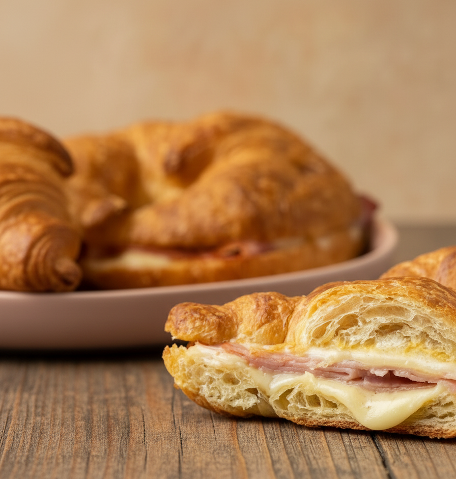Ham and Cheese Croissant Recipe